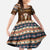 Native Skull Christmas Design Family Matching Summer Maxi Dress and Hawaiian Shirt Xmas Holiday Patterns - Wonder Print Shop
