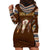 Native Skull Christmas Design Hoodie Dress Xmas Holiday Patterns - Wonder Print Shop