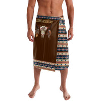 Native Skull Christmas Design Lavalava Xmas Holiday Patterns - Wonder Print Shop