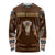 Native Skull Christmas Design Long Sleeve Shirt Xmas Holiday Patterns - Wonder Print Shop