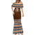 Native Skull Christmas Design Mermaid Dress Xmas Holiday Patterns - Wonder Print Shop