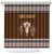 Native Skull Christmas Design Shower Curtain Xmas Holiday Patterns - Wonder Print Shop
