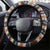 Native Skull Christmas Design Steering Wheel Cover Xmas Holiday Patterns - Wonder Print Shop