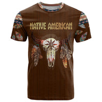 Native Skull Christmas Design T Shirt Xmas Holiday Patterns - Wonder Print Shop