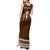 Native Skull Christmas Design Tank Maxi Dress Xmas Holiday Patterns - Wonder Print Shop
