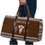 Native Skull Christmas Design Travel Bag Xmas Holiday Patterns - Wonder Print Shop