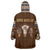 Native Skull Christmas Design Wearable Blanket Hoodie Xmas Holiday Patterns - Wonder Print Shop