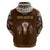 Native Skull Christmas Design Zip Hoodie Xmas Holiday Patterns - Wonder Print Shop