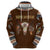Native Skull Christmas Design Zip Hoodie Xmas Holiday Patterns - Wonder Print Shop
