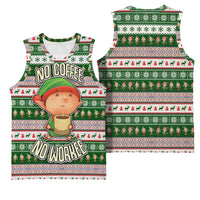 No Coffee No Workee Christmas Design Basketball Jersey Xmas Holiday Patterns - Wonder Print Shop
