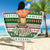 No Coffee No Workee Christmas Design Beach Blanket Xmas Holiday Patterns - Wonder Print Shop