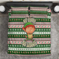 No Coffee No Workee Christmas Design Bedding Set Xmas Holiday Patterns - Wonder Print Shop