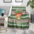 No Coffee No Workee Christmas Design Blanket Xmas Holiday Patterns - Wonder Print Shop