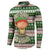No Coffee No Workee Christmas Design Button Sweatshirt Xmas Holiday Patterns - Wonder Print Shop