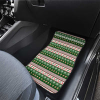 No Coffee No Workee Christmas Design Car Mats Xmas Holiday Patterns - Wonder Print Shop