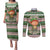 No Coffee No Workee Christmas Design Couples Matching Puletasi and Long Sleeve Button Shirt Xmas Holiday Patterns - Wonder Print Shop