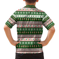 No Coffee No Workee Christmas Design Family Matching Off The Shoulder Long Sleeve Dress and Hawaiian Shirt Xmas Holiday Patterns - Wonder Print Shop