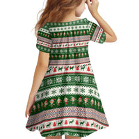 No Coffee No Workee Christmas Design Family Matching Off The Shoulder Long Sleeve Dress and Hawaiian Shirt Xmas Holiday Patterns - Wonder Print Shop
