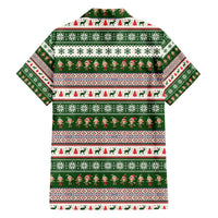 No Coffee No Workee Christmas Design Family Matching Off The Shoulder Long Sleeve Dress and Hawaiian Shirt Xmas Holiday Patterns - Wonder Print Shop