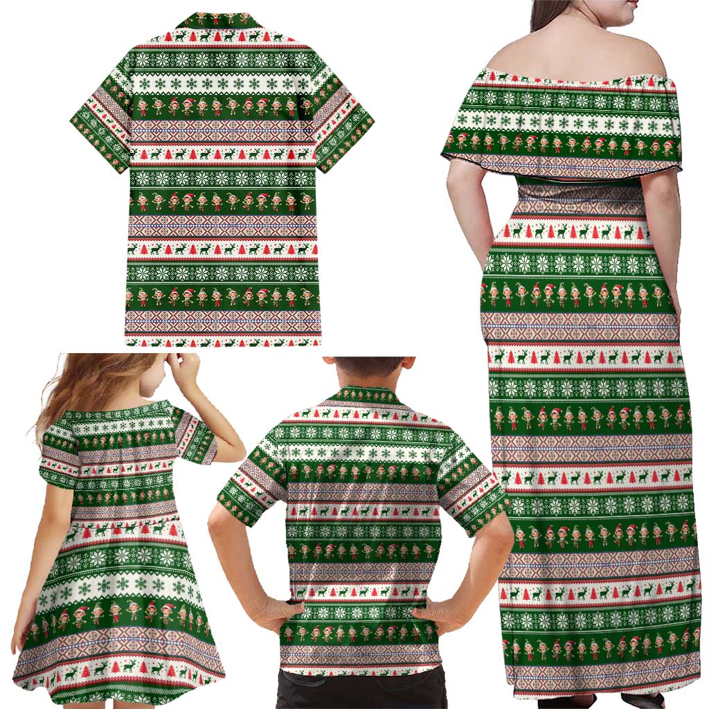 No Coffee No Workee Christmas Design Family Matching Off Shoulder Maxi Dress and Hawaiian Shirt Xmas Holiday Patterns - Wonder Print Shop