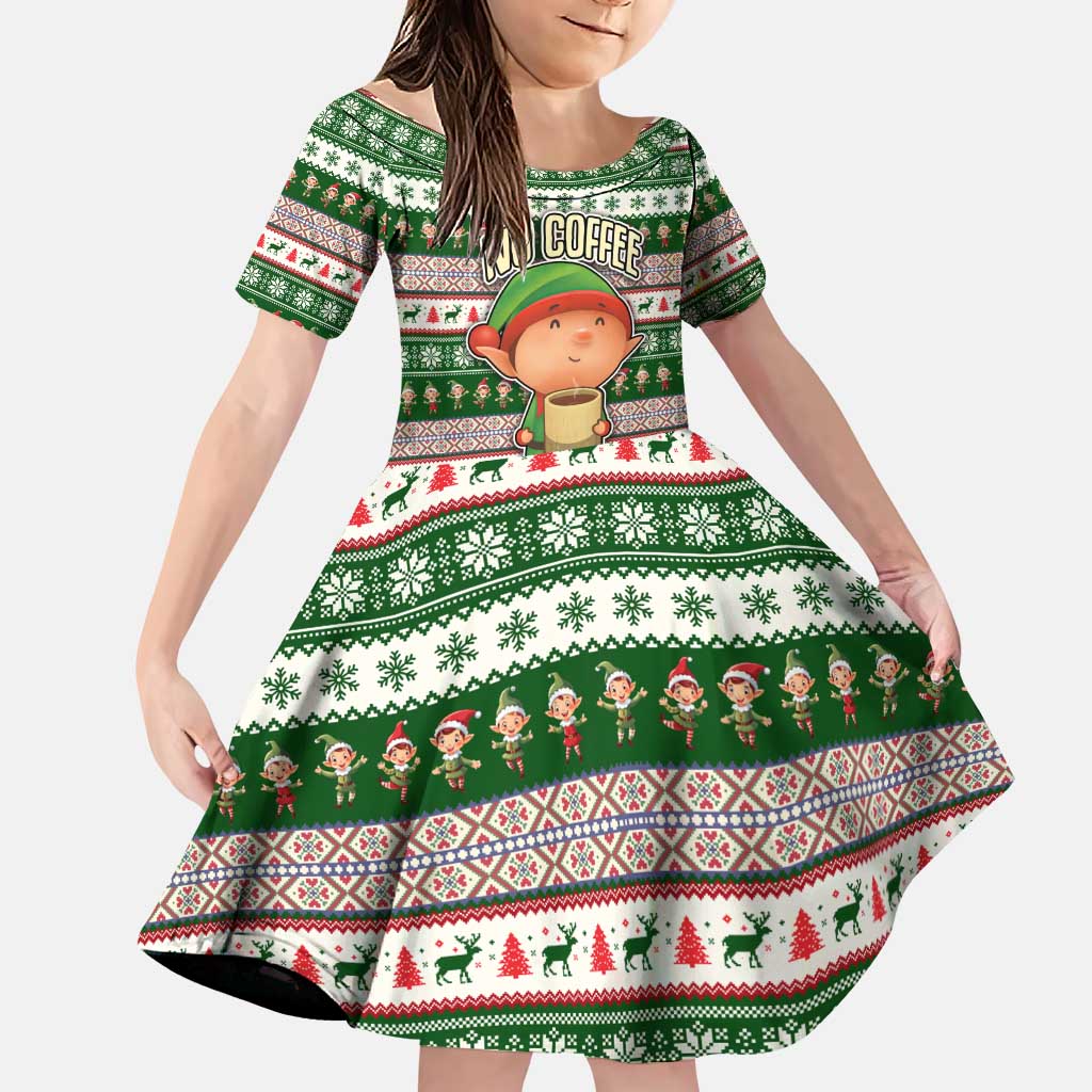 No Coffee No Workee Christmas Design Family Matching Puletasi and Hawaiian Shirt Xmas Holiday Patterns - Wonder Print Shop