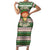 No Coffee No Workee Christmas Design Family Matching Short Sleeve Bodycon Dress and Hawaiian Shirt Xmas Holiday Patterns - Wonder Print Shop