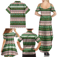 No Coffee No Workee Christmas Design Family Matching Summer Maxi Dress and Hawaiian Shirt Xmas Holiday Patterns - Wonder Print Shop