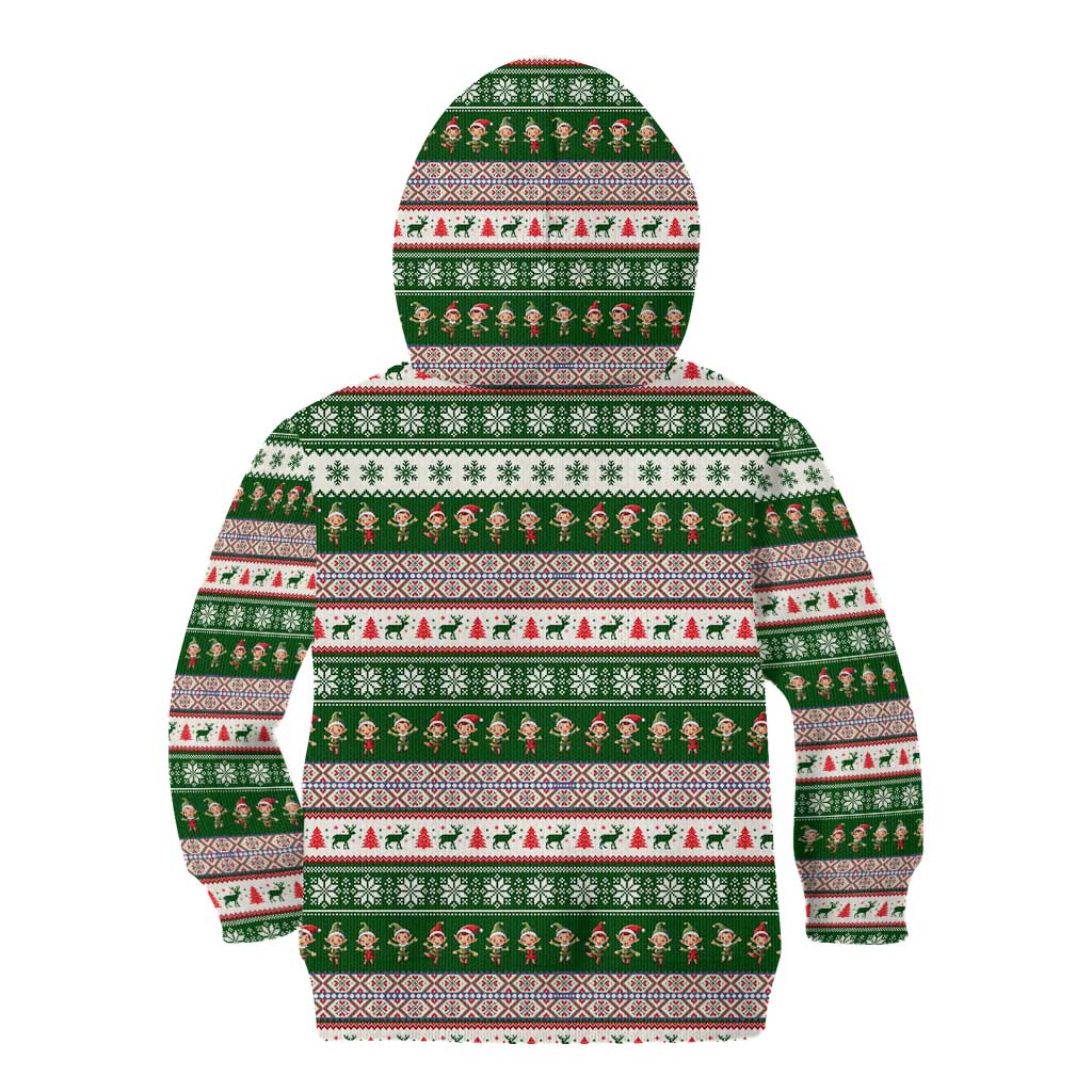 No Coffee No Workee Christmas Design Kid Hoodie Xmas Holiday Patterns - Wonder Print Shop