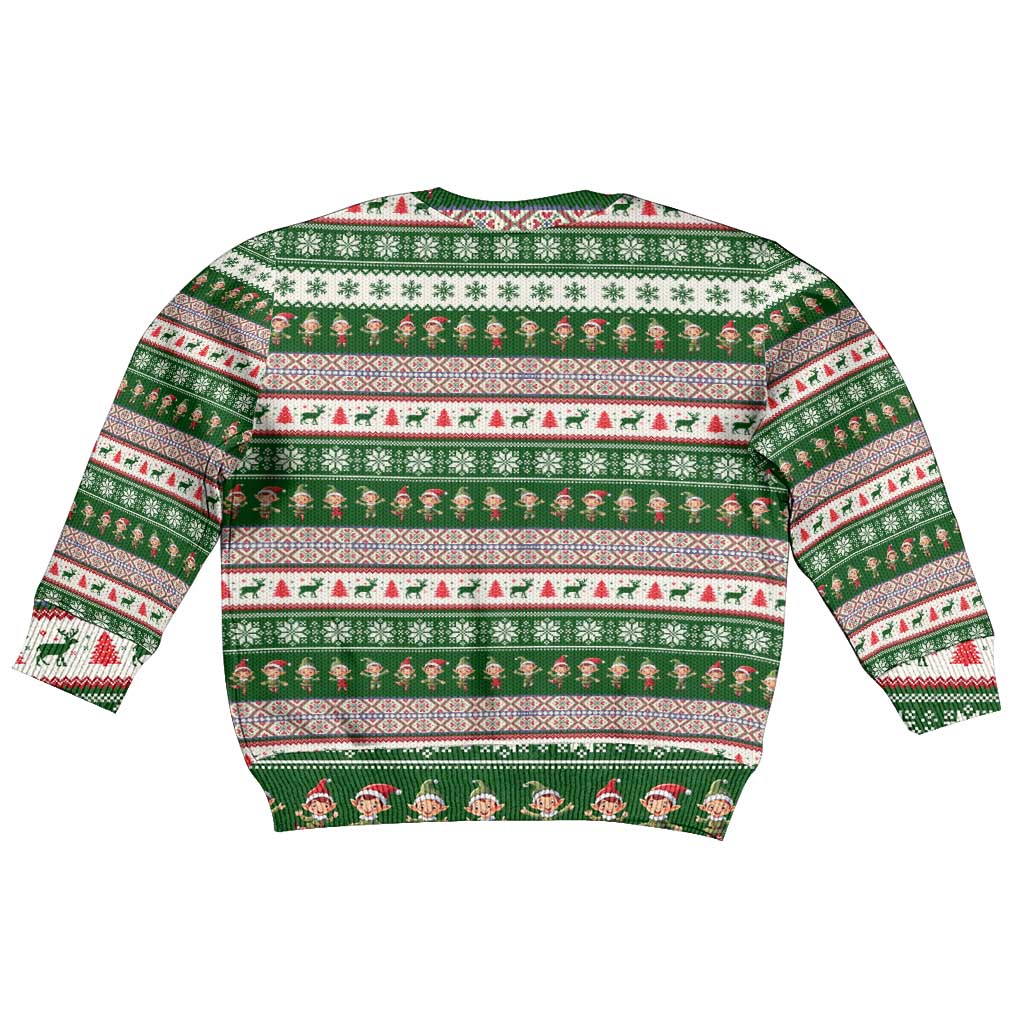 No Coffee No Workee Christmas Design Kid Ugly Christmas Sweater Xmas Holiday Patterns - Wonder Print Shop