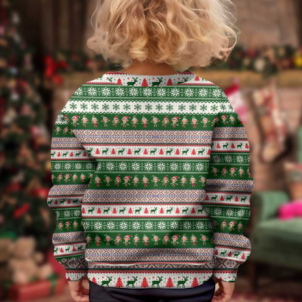 No Coffee No Workee Christmas Design Kid Ugly Christmas Sweater Xmas Holiday Patterns - Wonder Print Shop