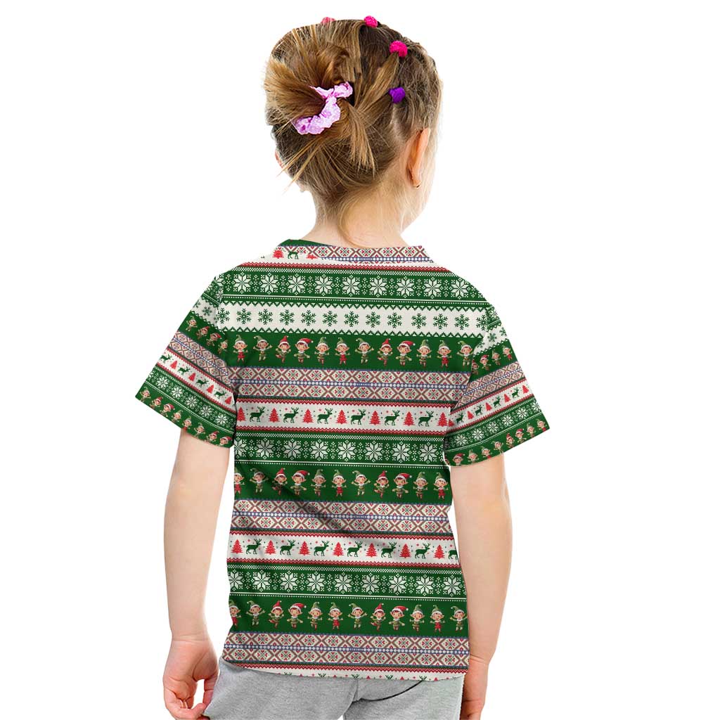 No Coffee No Workee Christmas Design Kid T Shirt Xmas Holiday Patterns - Wonder Print Shop