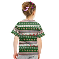 No Coffee No Workee Christmas Design Kid T Shirt Xmas Holiday Patterns - Wonder Print Shop