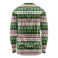 No Coffee No Workee Christmas Design Long Sleeve Shirt Xmas Holiday Patterns - Wonder Print Shop