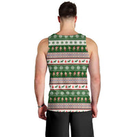 No Coffee No Workee Christmas Design Men Tank Top Xmas Holiday Patterns - Wonder Print Shop