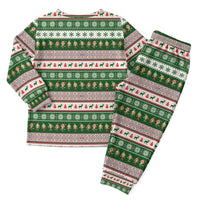 No Coffee No Workee Christmas Design Christmas Pajama Set Xmas Holiday Patterns - Wonder Print Shop