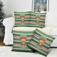 No Coffee No Workee Christmas Design Pillow Cover Xmas Holiday Patterns - Wonder Print Shop