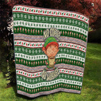 No Coffee No Workee Christmas Design Quilt Xmas Holiday Patterns - Wonder Print Shop