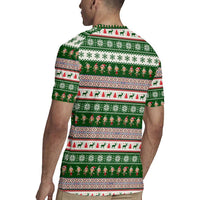 No Coffee No Workee Christmas Design Rugby Jersey Xmas Holiday Patterns - Wonder Print Shop