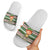 No Coffee No Workee Christmas Design Slide Sandals Xmas Holiday Patterns - Wonder Print Shop