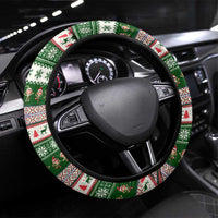 No Coffee No Workee Christmas Design Steering Wheel Cover Xmas Holiday Patterns - Wonder Print Shop