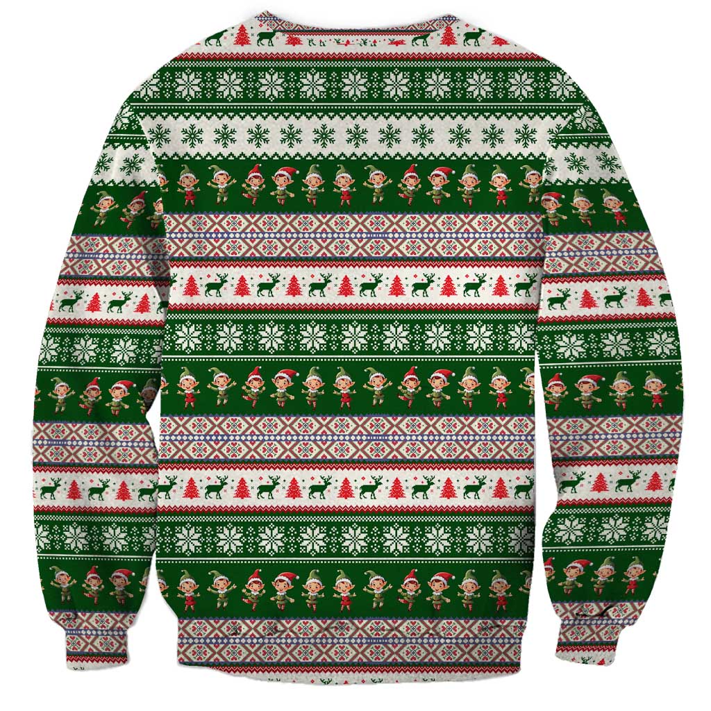 No Coffee No Workee Christmas Design Sweatshirt Xmas Holiday Patterns - Wonder Print Shop