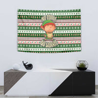 No Coffee No Workee Christmas Design Tapestry Xmas Holiday Patterns - Wonder Print Shop