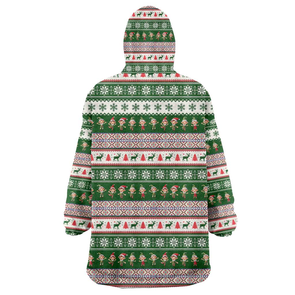No Coffee No Workee Christmas Design Wearable Blanket Hoodie Xmas Holiday Patterns - Wonder Print Shop