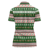 No Coffee No Workee Christmas Design Women Polo Shirt Xmas Holiday Patterns - Wonder Print Shop