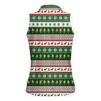 No Coffee No Workee Christmas Design Women Sleeveless Polo Shirt Xmas Holiday Patterns - Wonder Print Shop