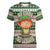 No Coffee No Workee Christmas Design Women V-Neck T-Shirt Xmas Holiday Patterns - Wonder Print Shop