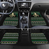 Octopus Cool Christmas Design Car Mats Xmas Holiday Patterns - Wonder Print Shop