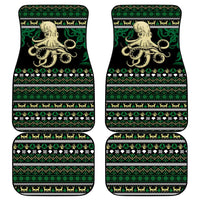 Octopus Cool Christmas Design Car Mats Xmas Holiday Patterns - Wonder Print Shop