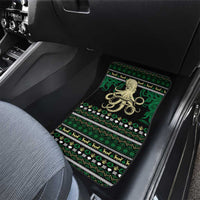 Octopus Cool Christmas Design Car Mats Xmas Holiday Patterns - Wonder Print Shop