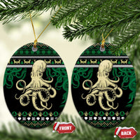 Octopus Cool Christmas Design Ceramic Ornament Xmas Holiday Patterns - Wonder Print Shop